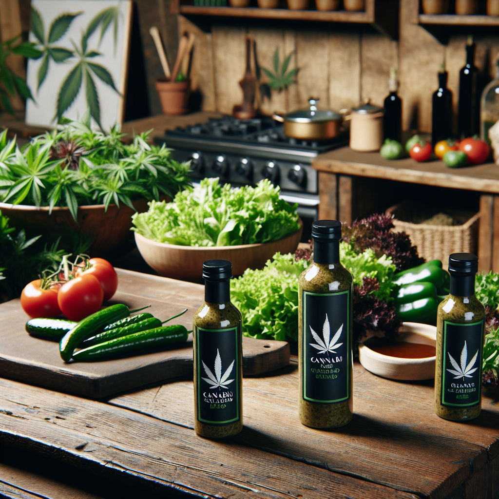 Cannabis-Infused Salad Dressings for a Healthy Kick